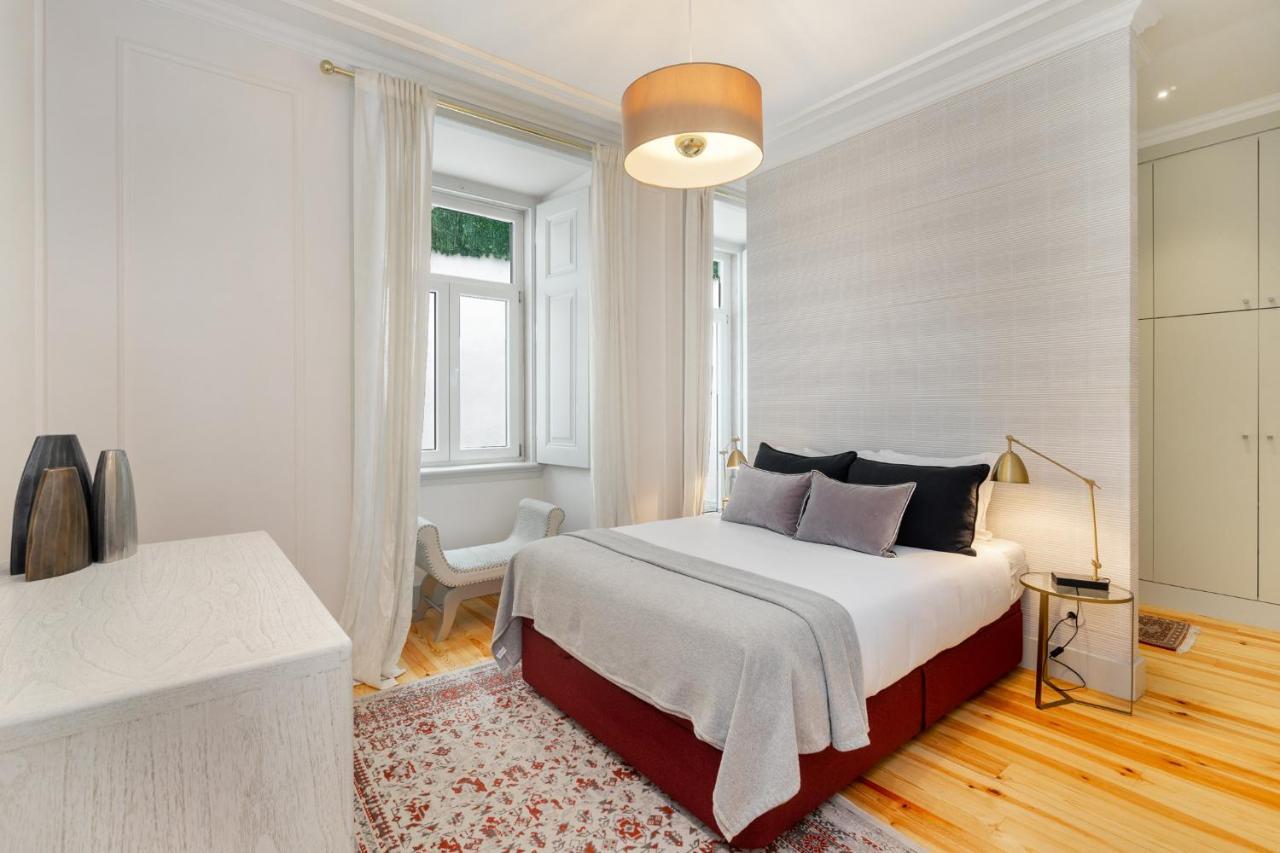 Whome Luxury Stay In Prime Location W/ Ac, Lift & Private Patio Lisbona Esterno foto