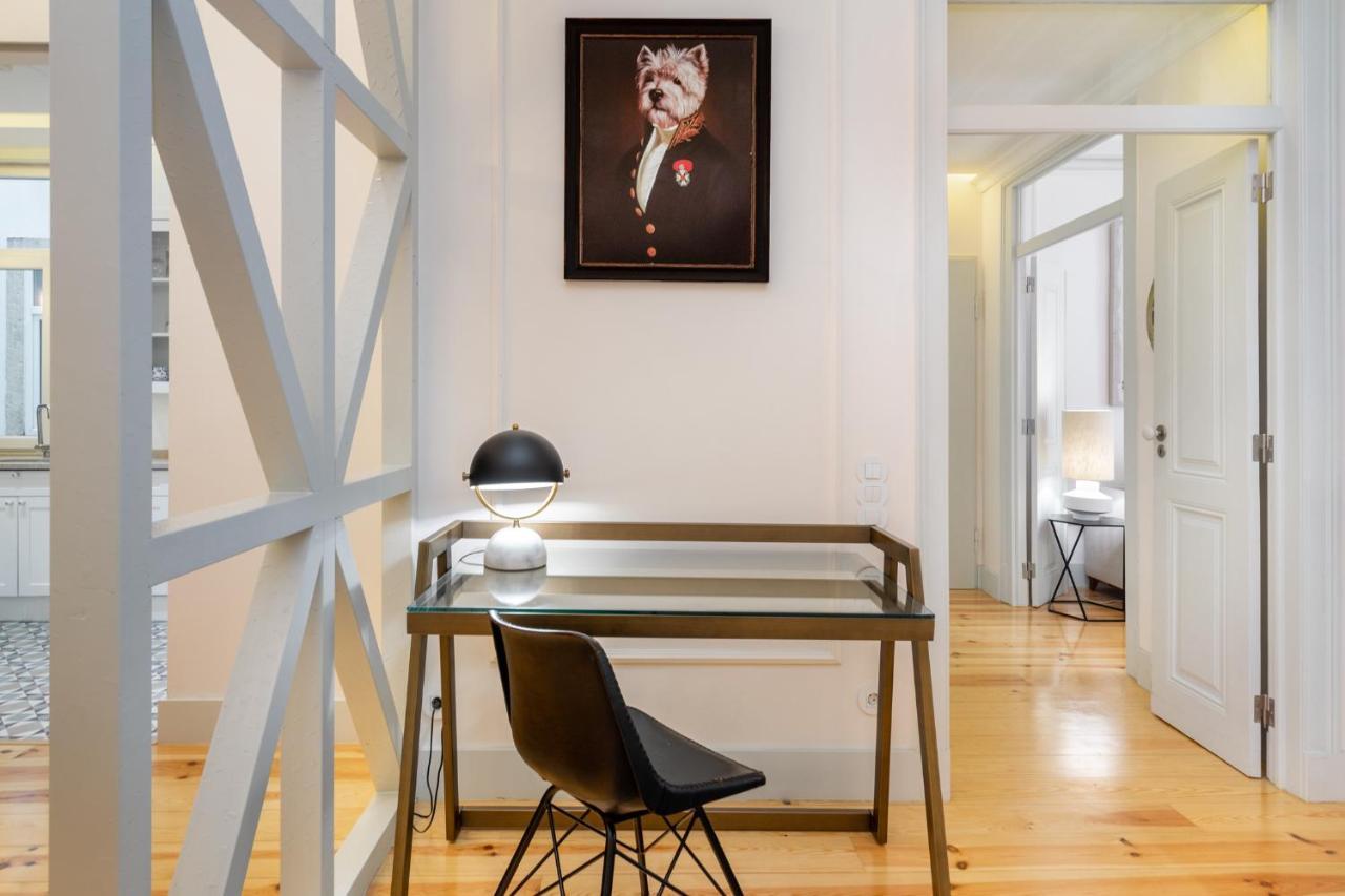 Whome Luxury Stay In Prime Location W/ Ac, Lift & Private Patio Lisbona Esterno foto