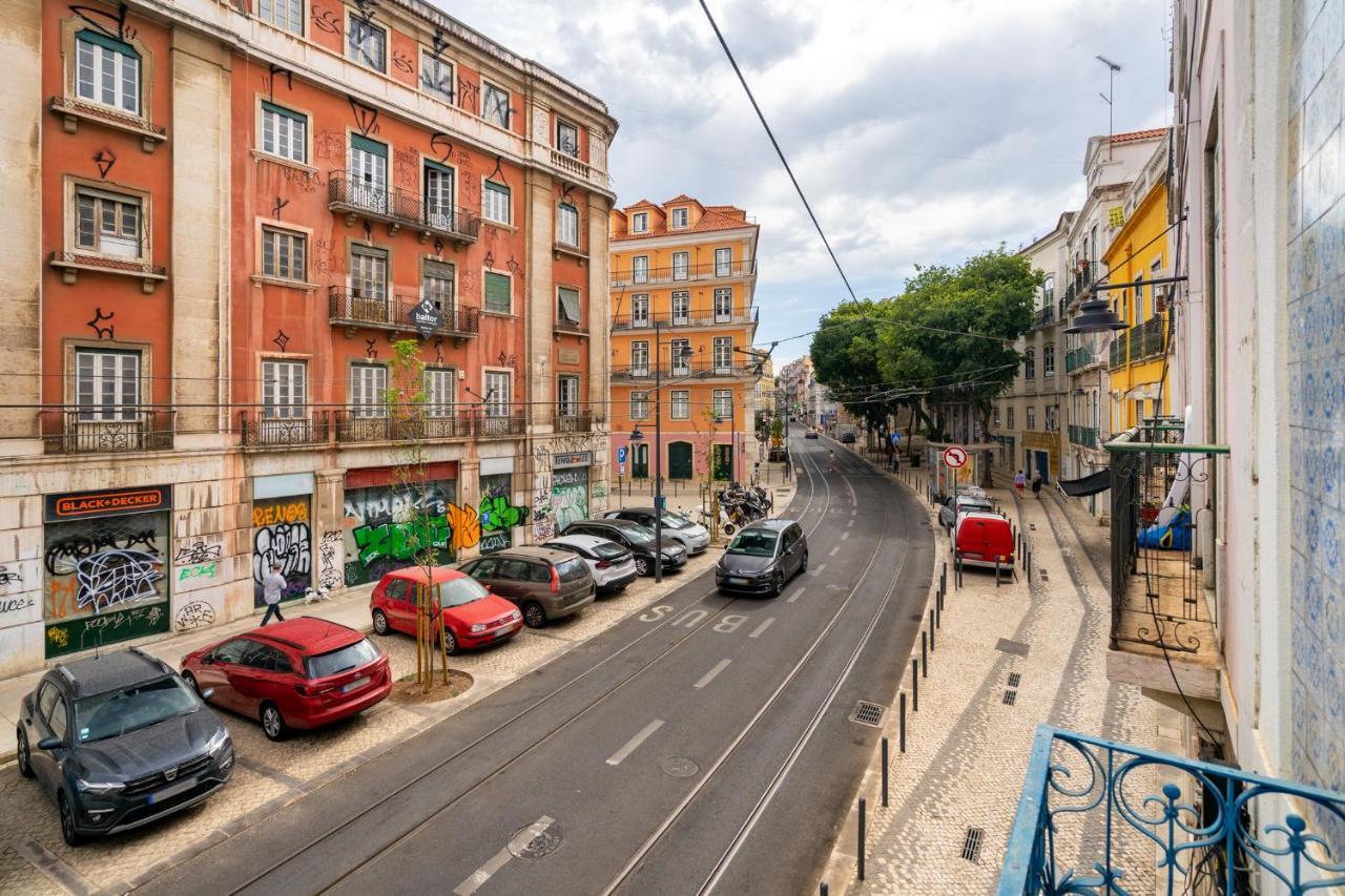 Whome Luxury Stay In Prime Location W/ Ac, Lift & Private Patio Lisbona Esterno foto